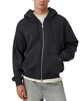 Cotton On Men's Box Fit Zip Up Hoodie