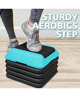 Streamdale Furniture Height-Adjustable Aerobic Stepper Platform