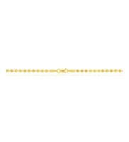 The Lovery Disco Link Chain Necklace 14K Yellow Gold