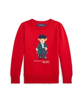 Polo Ralph Lauren Toddler and Little Girls Bear Fleece Sweatshirt