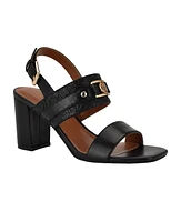 Tommy Hilfiger Women's Sylvier Block Heel Sandals