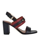 Tommy Hilfiger Women's Sylvier Block Heel Sandals