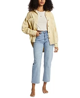 Billabong Juniors' Stoked on You Cotton Corduroy Shirt Jacket