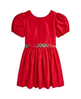 Polo Ralph Lauren Big Girls Balloon-Sleeve Dress