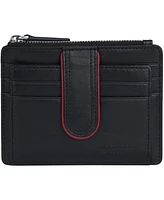 Mancini Women's Sonoma Rfid Secure Card Case Wallet