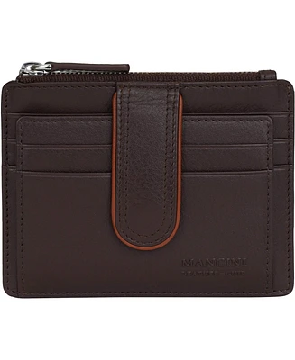 Mancini Women's Sonoma Rfid Secure Card Case Wallet