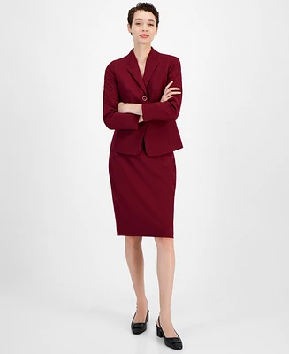 Le Suit Women's Blazer & Pencil Skirt Regular Petite