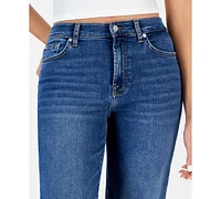 7 For All Mankind Women's Alexa Wide-Leg Jeans