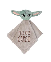 Lambs & Ivy Star Wars Mandalorian Baby Yoda Wearable Blanket/Lovey Gift Set 2pc