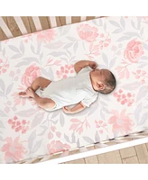 Bedtime Originals Lavender Floral 3-Piece Baby Crib Bedding Set - Pink/Purple