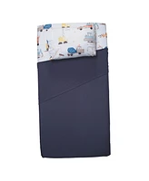 Bedtime Originals Construction Zone Transportation Twin Sheets & Pillowcase Set