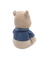 Lambs & Ivy Disney Baby Forever Pooh Beige/Blue Bear Plush – Winnie the Pooh by