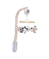 Lambs & Ivy Baby Farm Animals Musical Baby Crib Mobile Soother Toy