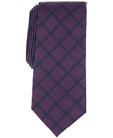 Alfani Men's May Grid Tie, Created for Macy's