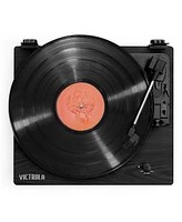 Victrola Montauk Bluetooth Turntable System with Bookshelf Speakers