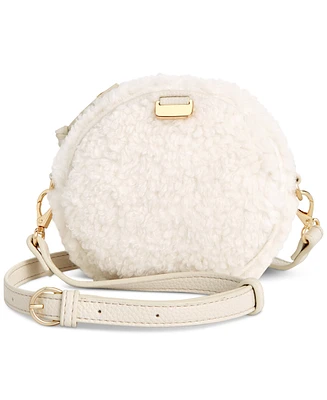 On 34th Kelbyy Mini Sherpa Crossbody, Created for Macy's