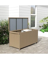 Streamdale Furniture 83 Gallon Deck Box for Outdoor Storage