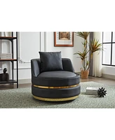 Simplie Fun Swivel Chair, 360 Swivel Accent Chair