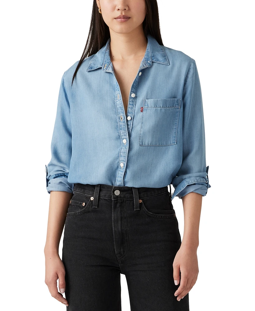 Levi's Women's Darlene Collared Button-Front Shirt