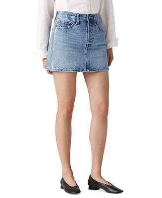 Levi's Women's Icon Cotton Denim Skirt