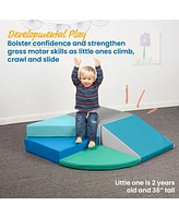 ECR4Kids Tiny Twisting Corner Climber, Beginner Playset