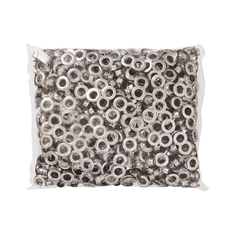 Yescom 1000pcs 3/8” Size 2 Grommet & Washers Kit Leather Bags Poster Banner Eyelets