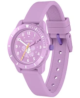 Lacoste Kids Mini Tennis Purple Silicone Strap Watch 34.5mm