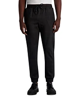 Karl Lagerfeld Paris Men's Plaid Jogger Pants