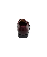 Stacy Adams Men's Raythorne Cap Toe Double Monk Strap Shoes