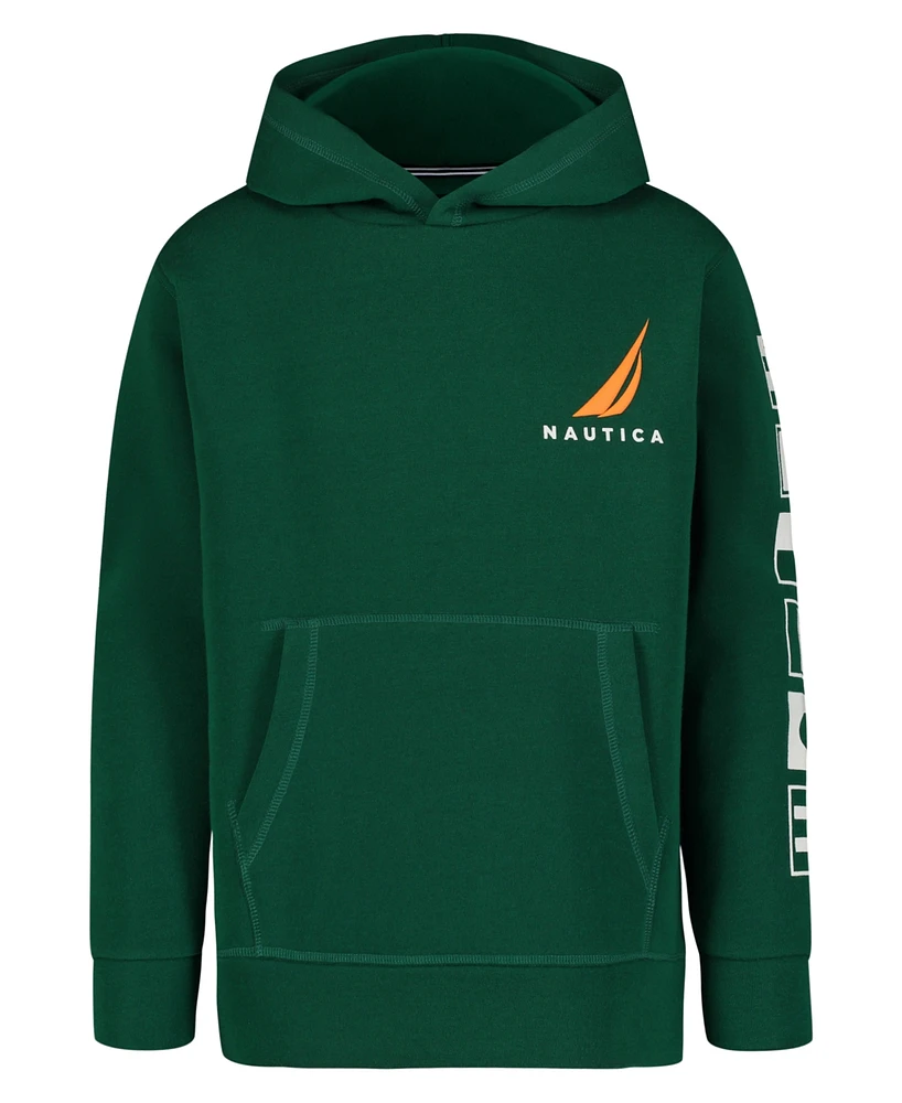 Nautica Toddler and Little Boys Flag Pullover Hoodie