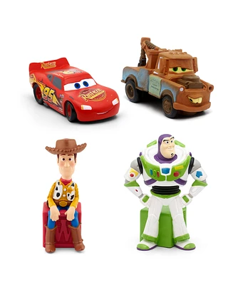 Tonies Disney Pixar Cars, Mater, Toy Story Woody, and Buzz Lightyear Audio Play Figurines