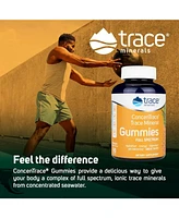 Trace Minerals ConcenTrace Chewable Gummies Full Spectrum | Provide Potent Energy, Metabolic & Mood Support | Healthy Joints Bones and Teeth | Natural