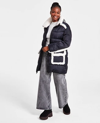 Ugg Women's Amal Plushseam Fleece Puffer Coat