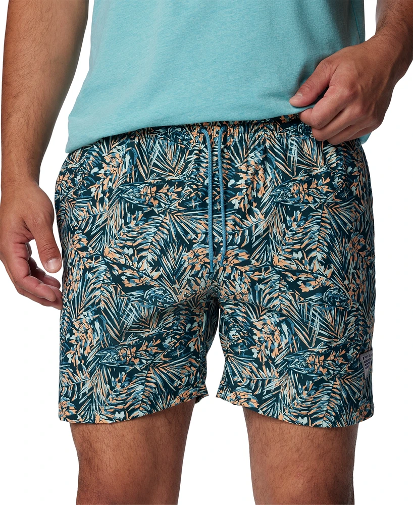 Columbia Men's Performance Rambler Logo Swim Trunks