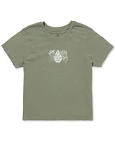 Volcom Juniors' Cupid Cotton Logo Graphic Baby T-Shirt