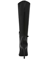 Steve Madden Women's Voca Wide-Calf Stiletto Tall Dress Boots