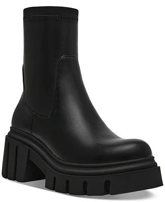 Steve Madden Women's Boomba Lug Sole Booties