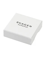 Skagen Women's Sofie Sea Glass White Organic-Shaped Stud Earrings