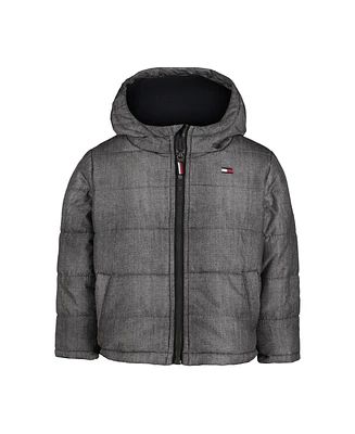 Tommy Hilfiger Baby Boys Sleeve Logo Puffer Jacket