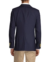 Lands' End Men's School Uniform Tailored Fit Hopsack Blazer