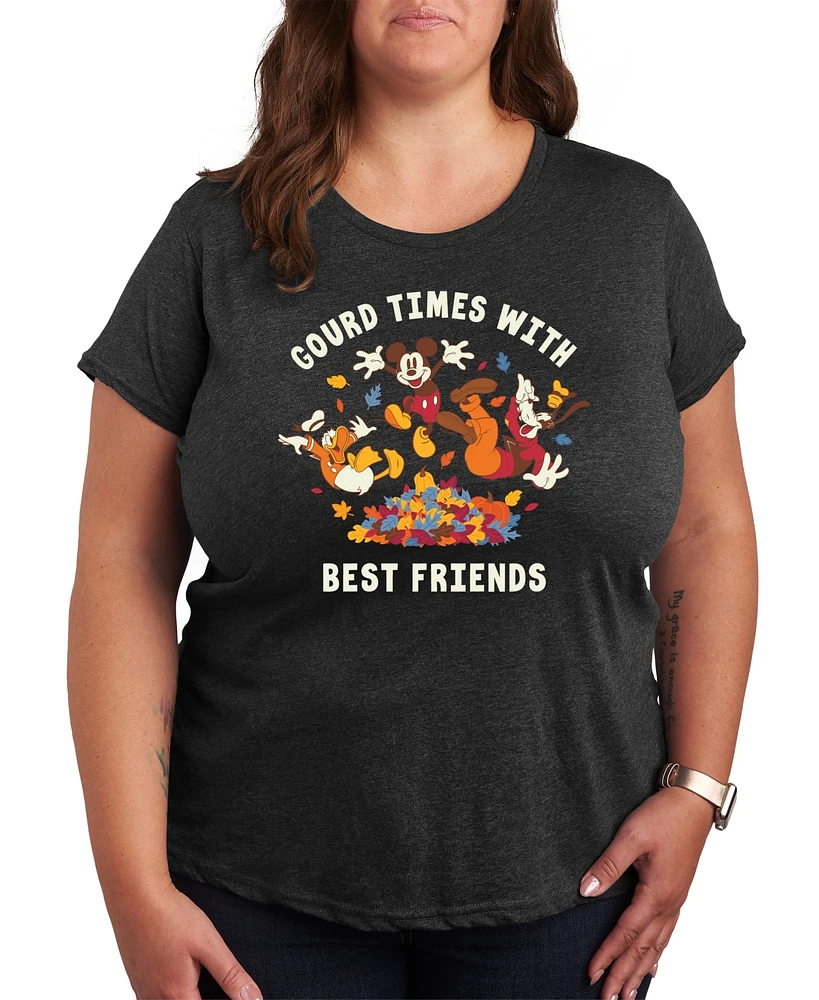 Hybrid Apparel Plus Disney Gourd Times Graphic T-shirt