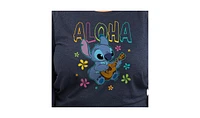 Hybrid Apparel Plus Lilo and Stitch Aloha Graphic Pullover T-shirt