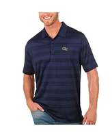 Antigua Men's Navy Georgia Tech Yellow Jackets Compass Polo