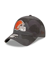 New Era Men's Camo Cleveland Browns Core Classic 2.0 9TWENTY Adjustable Hat