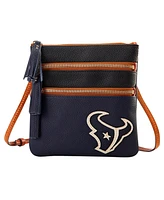 Dooney & Bourke Houston Texans Infield Triple Zip Crossbody Purse