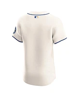 Nike Men's Cream Seattle Mariners Alternate Vapor Premier Elite Patch Jersey