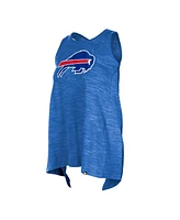 New Era Women's Royal Buffalo Bills Plus Space Dye Active Tank Top