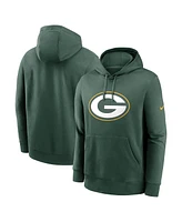 Nike Men's Green Bay Packers Club Logo Pullover Hoodie