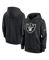 Nike Women's Black Las Vegas Raiders Club Fleece Pullover Hoodie