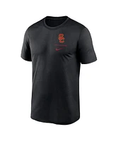 Nike Men's Black Usc Trojans Primary Logo Legend Performance T-Shirt